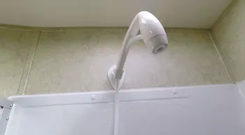 Using the household shower