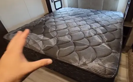 Hybrid mattress for stomach and back sleepers