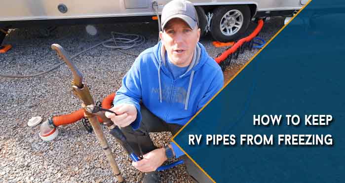how to keep rv pipes from freezing