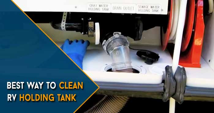 best way to clean rv holding tank