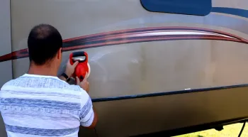 Using Spray Wax to apply surface materials
