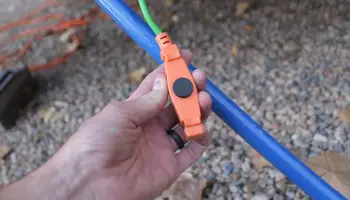 Easy installation of RV fresh water hose