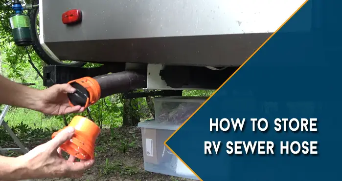 How to Store RV sewer hose