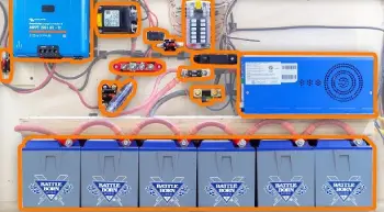 How to connect a solar panel to an RV battery