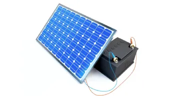 solar power battery type