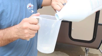 Sanitize Your RV Fresh Water Tank System