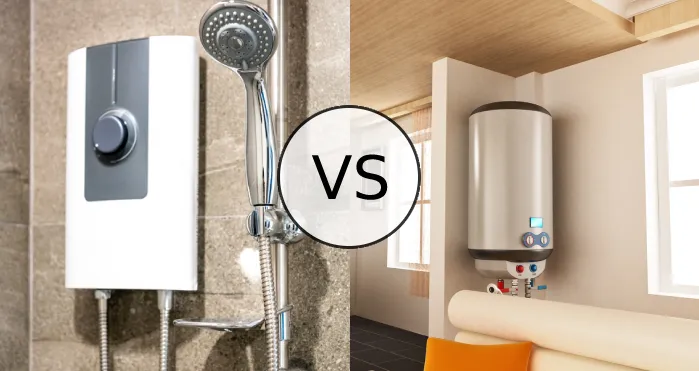 Tankless Water Heater vs Standard